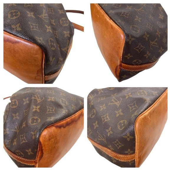 Authentic Louis Vuitton Shoulder Bag Petit Noe Monogram Used LV Handbag Vintage - Picture 5 of 12